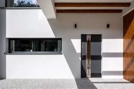 Eingang eines Haus