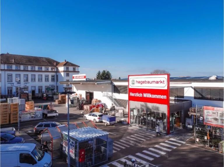 Standort des Baustofffachhandels von Götz+Moriz und dem hagebaumarkt in Bad Krozingen