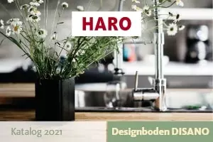 Katalog zum Designboden von Haro