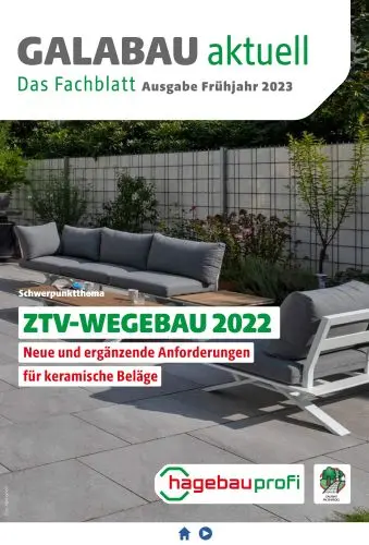 fachblatt galabau 1 2023 cover