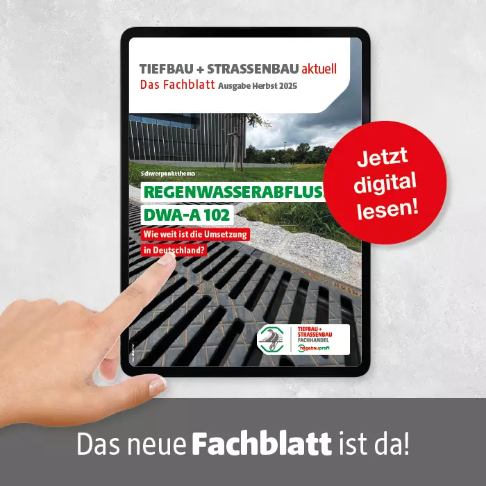 Fachblatt Tiefbau Herbst 2025 Strassenbau